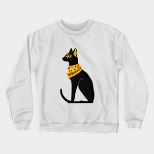 Ancient Egyptian Cat Cool Tees Crewneck Sweatshirt